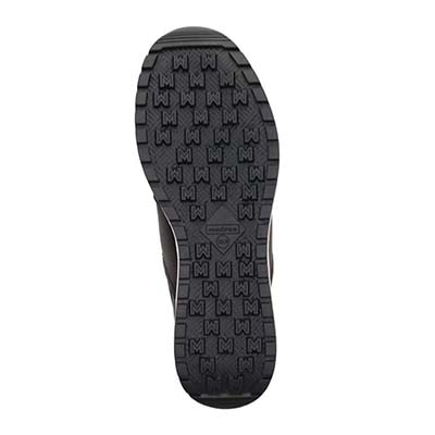 マドラス madras 特許 リカバリーメタインソール搭載シューズ  カジュアルレザースニーカー　MS560MT　ユニセックスサイズ展開 BLACK/WHITE 23.0（23.5cm相当の足入れ感）