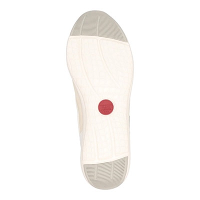 【GORE-TEX】マドラスウォーク madras Walk 「Recovery Shiatsu Insole」搭載で指圧効果により血行をよくする。スニーカー感覚で普段履きにもピッタリ！ さまざまなスタイルにも合うスリッポンスニーカー  MWL1006R WHITE-METALLIC 23.0