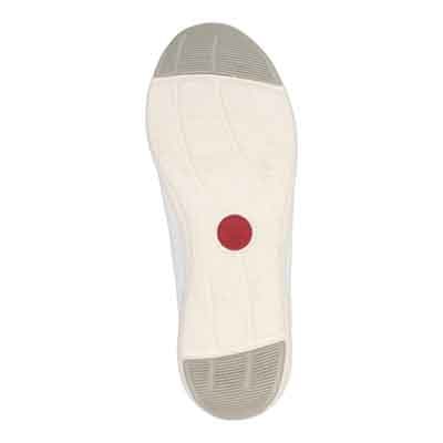 【GORE-TEX】マドラスウォーク madras Walk 「Recovery Shiatsu Insole」搭載で指圧効果により血行をよくする。ゴアテックス・モカシンスリッポンシューズ　MWL1021R WHITE 23.0