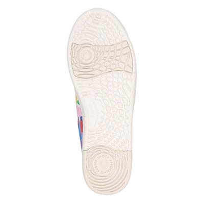 【GORE-TEX】マドラスウォーク madras Walk  マルチプリントレースアップ レザースニーカー  MWL1022B WHITE-PR 23.0