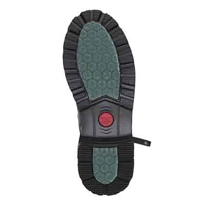 【GORE-TEX】マドラスウォーク madras Walk 「Recovery Shiatsu Insole」搭載　指圧効果により血行をよくする。防滑×防水　4.5cmヒールのタンクソールダブルファスナーブーツ  MWL1049R BLACK 23.0