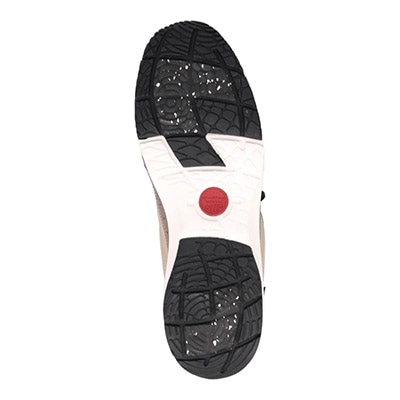 【GORE-TEX】マドラスウォーク madras Walk 「Recovery Shiatsu Insole」搭載で指圧効果により血行をよくする。旅行に最適 ウォーキングレザースニーカー　MWL1204R BEIGE/PURPLE 23.0