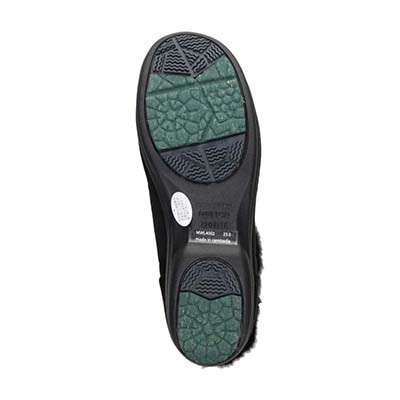 【GORE-TEX】マドラスウォーク madras Walk 「Recovery Shiatsu Insole」搭載で指圧効果により血行をよくする。 ファー付きミドルブーツ　MWL4002R BLACK 23.0