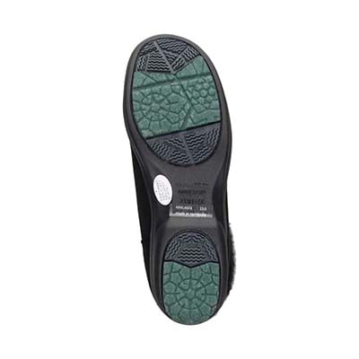 【GORE-TEX】マドラスウォーク madras Walk 「Recovery Shiatsu Insole」搭載で指圧効果により血行をよくする。 ４E ボア付きナイロンキルティングミドルブーツ　MWL4003R BLACK 23.0
