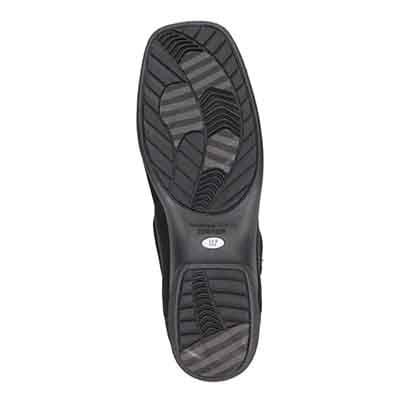 【GORE-TEX×防滑】madras Walk「Recovery Shiatsu Insole」搭載　指圧効果により血行をよくする。スクエアトゥスリッポンシューズ MWL4071R BLACK 23.0