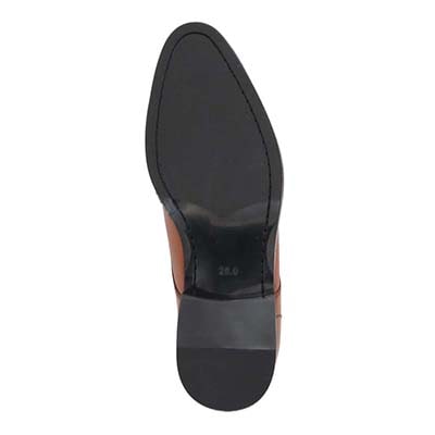 ペリーコレクション PERRY COLLECTION 外羽根ストラップビジネスシューズ  PR6003 BROWN 25.0