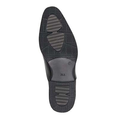 HIROKO KOSHINO HOMME  メンズ エレガント ユーチップ スリッポンドレスシューズ　SPHR5004 BLACK 25.0