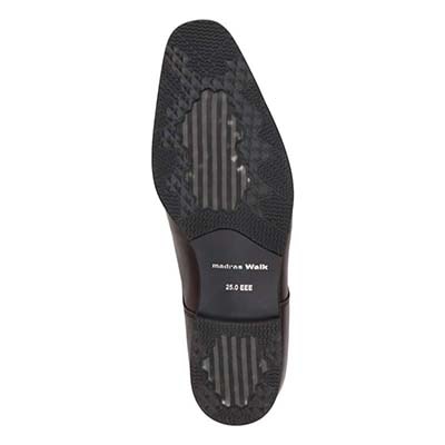 【GORE-TEX】マドラスウォーク madras Walk ゴアテックス 外羽根プレーントウビジネスシューズ　SPMW7801 D-BROWN 25.0