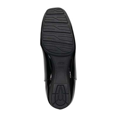 ソフトステップ SOFT STEP 雨の日も安心♪レイン対応ショートゴアブーツ BLACK-ENAMEL 23.0