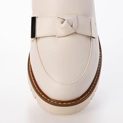 テーン tehen 高みえきれいめローファー　TN1792 IVORY 23.0