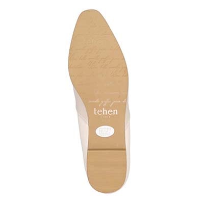 テーン tehen ベーシックフラットパンプス　TN1800 IVORY/C 23.0