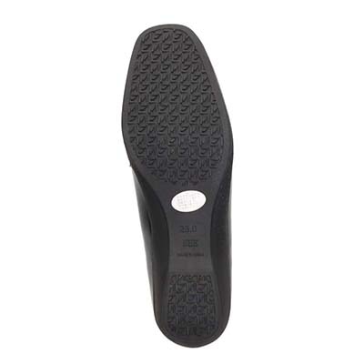 【撥水仕様】テーン tehen 雨の日も安心♪「レイン対応」レインパンプス　TN2302 BLACK-ENAMEL 23.0