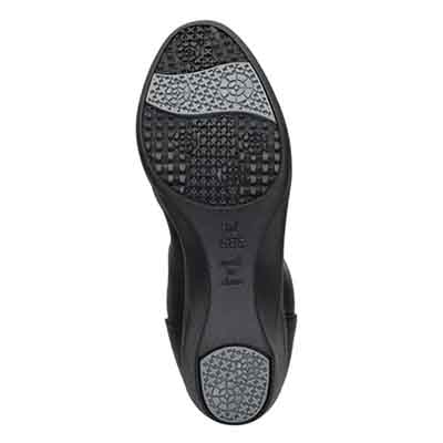 【撥水仕様】テーン tehen 5cmヒールのバックルパンプス TN4030 BLACK M(23.0cm相当)