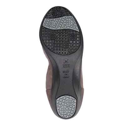 【撥水仕様】テーン tehen 5cmヒールのバックルパンプス TN4030 GRAY-SILKY M(23.0cm相当)