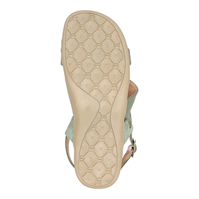 テーン tehen 不動の人気シリーズ♪フラットフットベッドサンダル TN5000 GREEN M　(23.0～23.5)