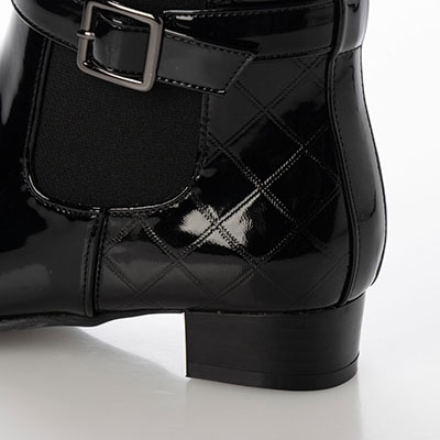 【撥水仕様】テーン tehen 雨の日も安心♪撥水サイドゴアブーツ　TN5002 BLACK M　(23.0～23.5)