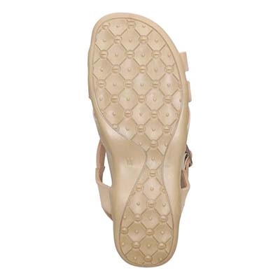 テーン tehen 夏の定番フットベッドフラットサンダル　TN5011 BEIGE M　(23.0～23.5)