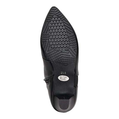 【撥水加工】テーン tehen  取り外し可能なベルト付きで2wayのデザインが楽しめる 金具付きショートブーツ　TN5012 BLACK 23.0