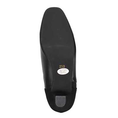 テーン tehen すっきりキレイ目サイドゴアブーティ　TN5508 BLACK 23.0