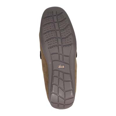 テーン tehen  足取り弾む ビット付きドライビングシューズ　TN5700 KHAKI-SILKY 23.0