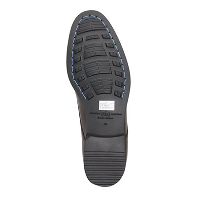 ヴィア カミーノ via cammino 外羽根プレーントゥ ビジネスシューズ  VC7002 D-BROWN 25.0