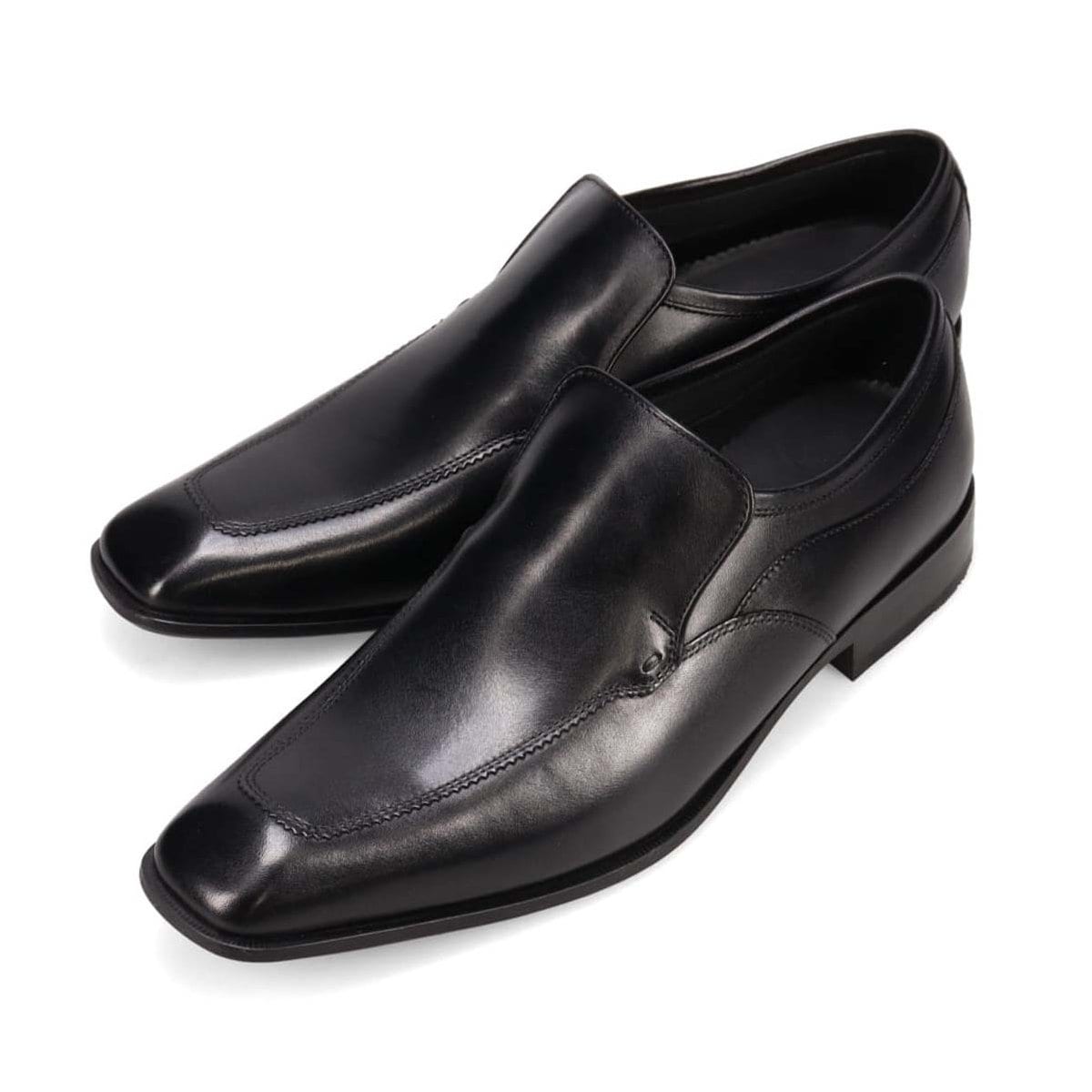 KATHARINE HAMNETT LONDON　Uチップスリッポンドレスシューズ　03866 BLACK 25.0