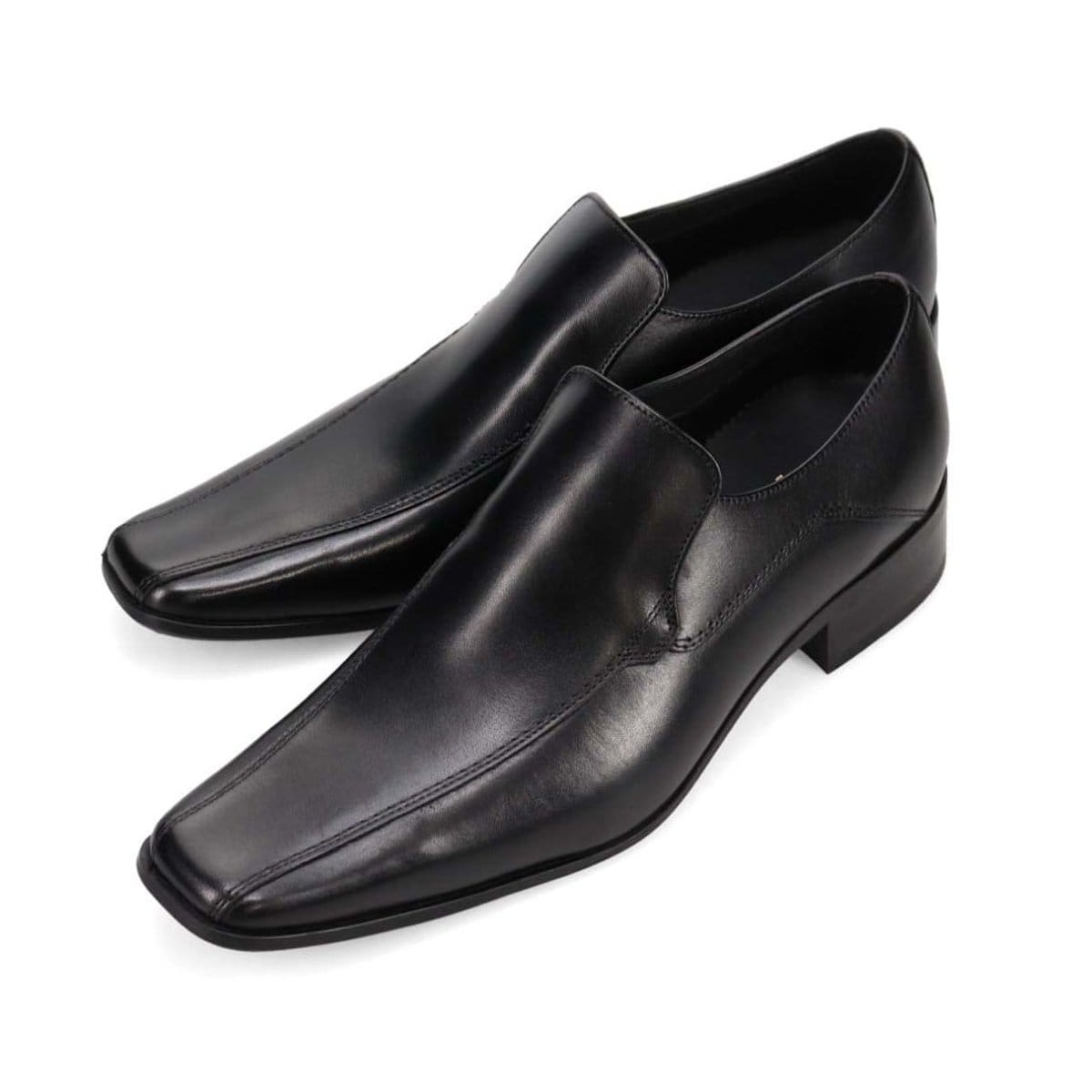 KATHARINE HAMNETT LONDON　スワールモカ スリッポンドレスシューズ　03875 BLACK 25.0