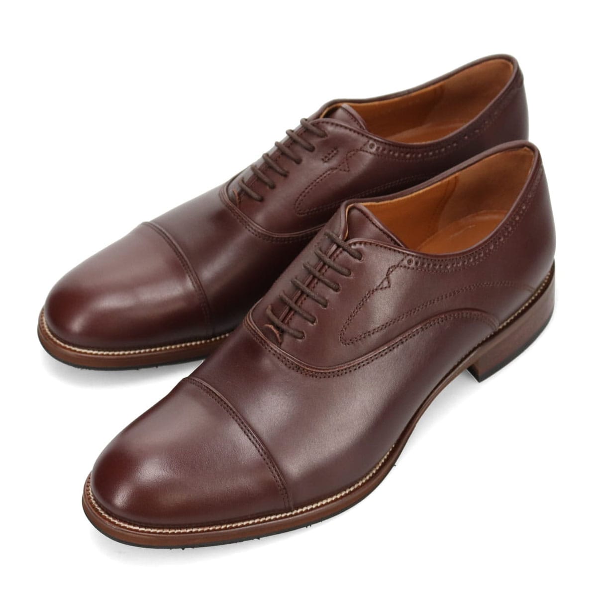 キャサリンハムネットロンドン KATHARINE HAMNETT LONDON　ストレートチップ ドレスカジュアルシューズ　31698 D-BROWN 25.0