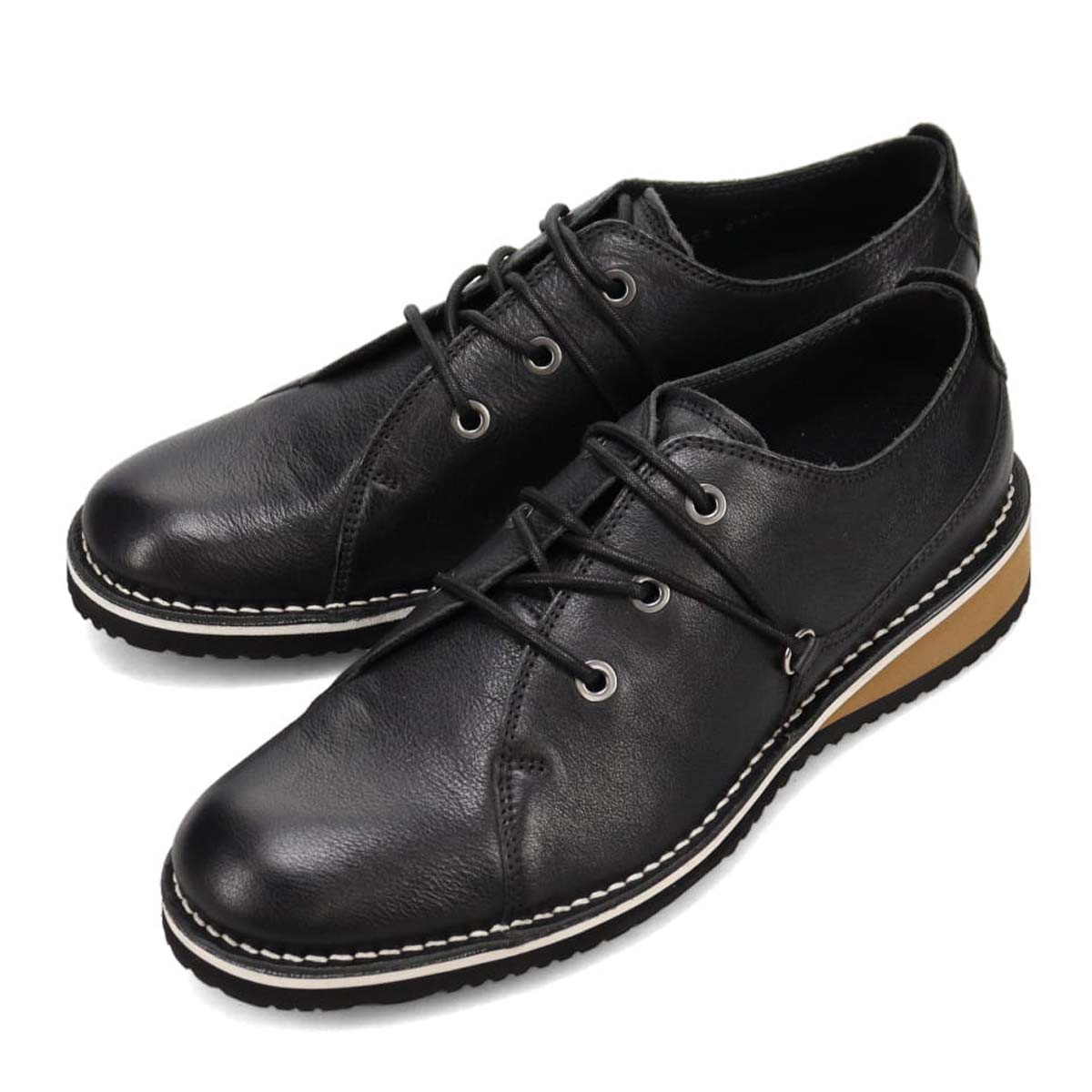 キャサリンハムネットロンドン KATHARINE HAMNETT LONDON　レースアップダービーシューズ　31762 BLACK 25.0