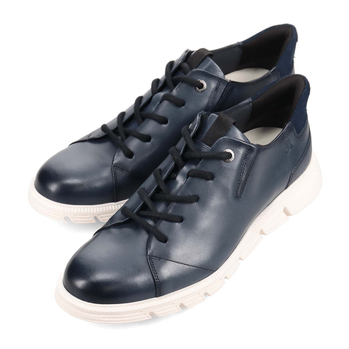 ランバンオンブルー LANVIN en Bleu  カジュアルレザースニーカー　86579 NAVY 25.0
