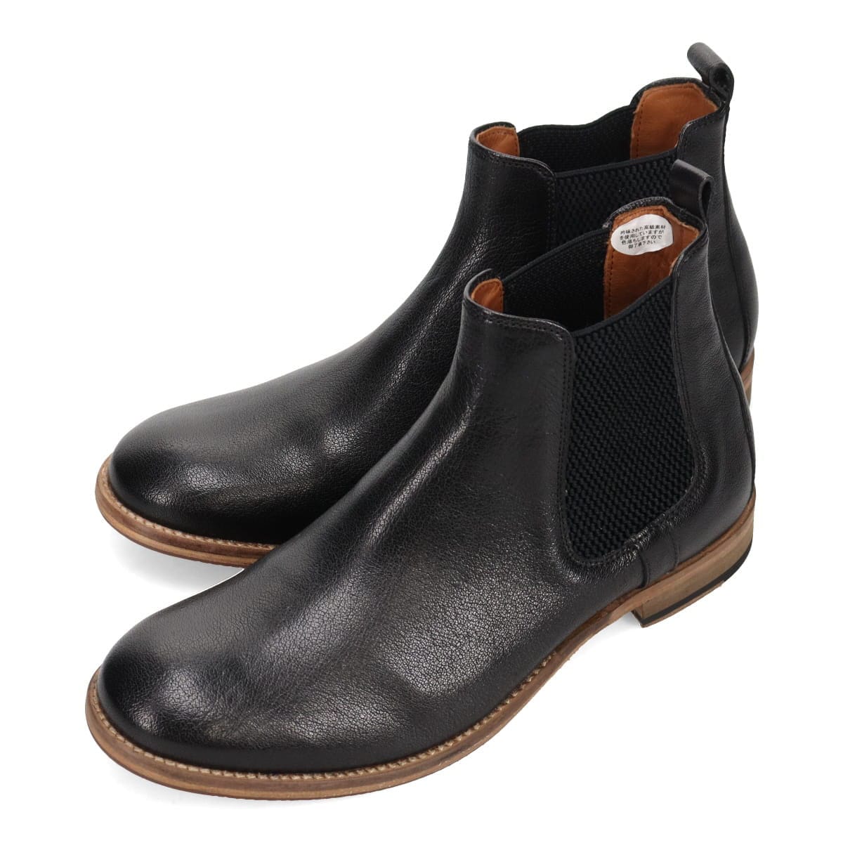アビーロード ABBEY ROAD サイドゴア ドレスブーツ　AB8154 BLACK 25.0