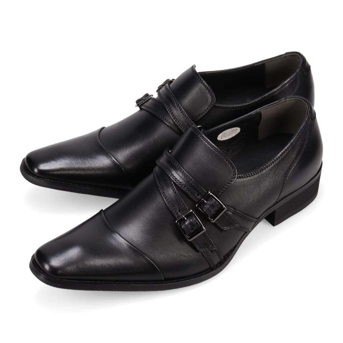 ブラックリスト BLACK LIST ダブルモンクストラップドレスシューズ BC2607 BLACK 250