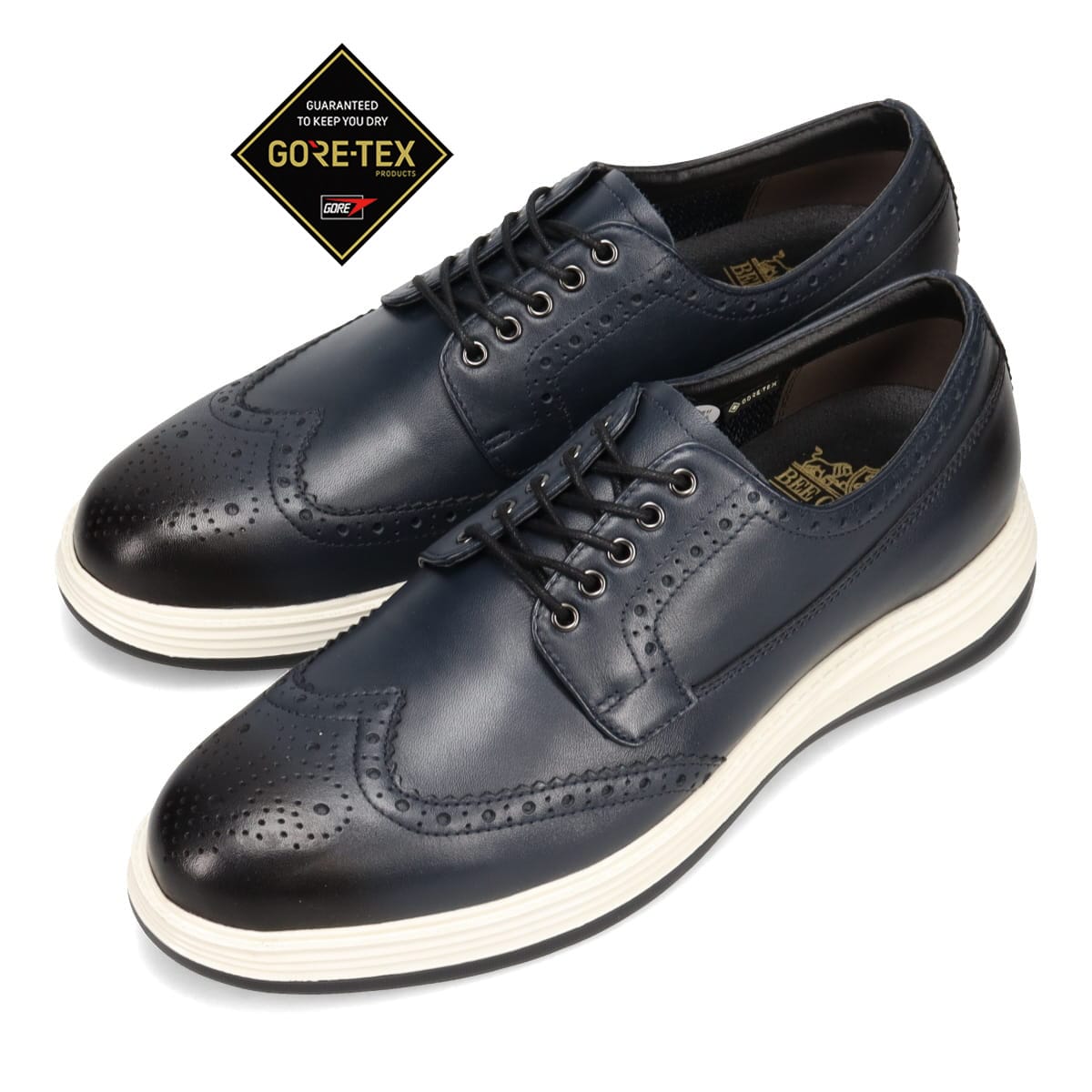 ビークラシック Bee Classic Gore Tex ゴアテックス レースアップビジカジシューズ Cb7022g 25 0 Black メンズ Madras マドラス 公式