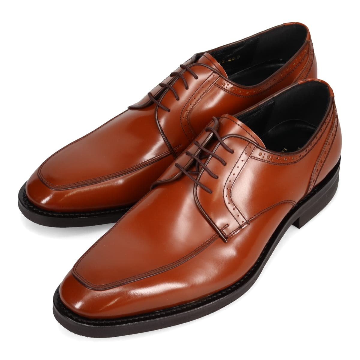 DAKS　外羽根Uチップ・ビジネスシューズ　DA1727 COGNAC 25.0