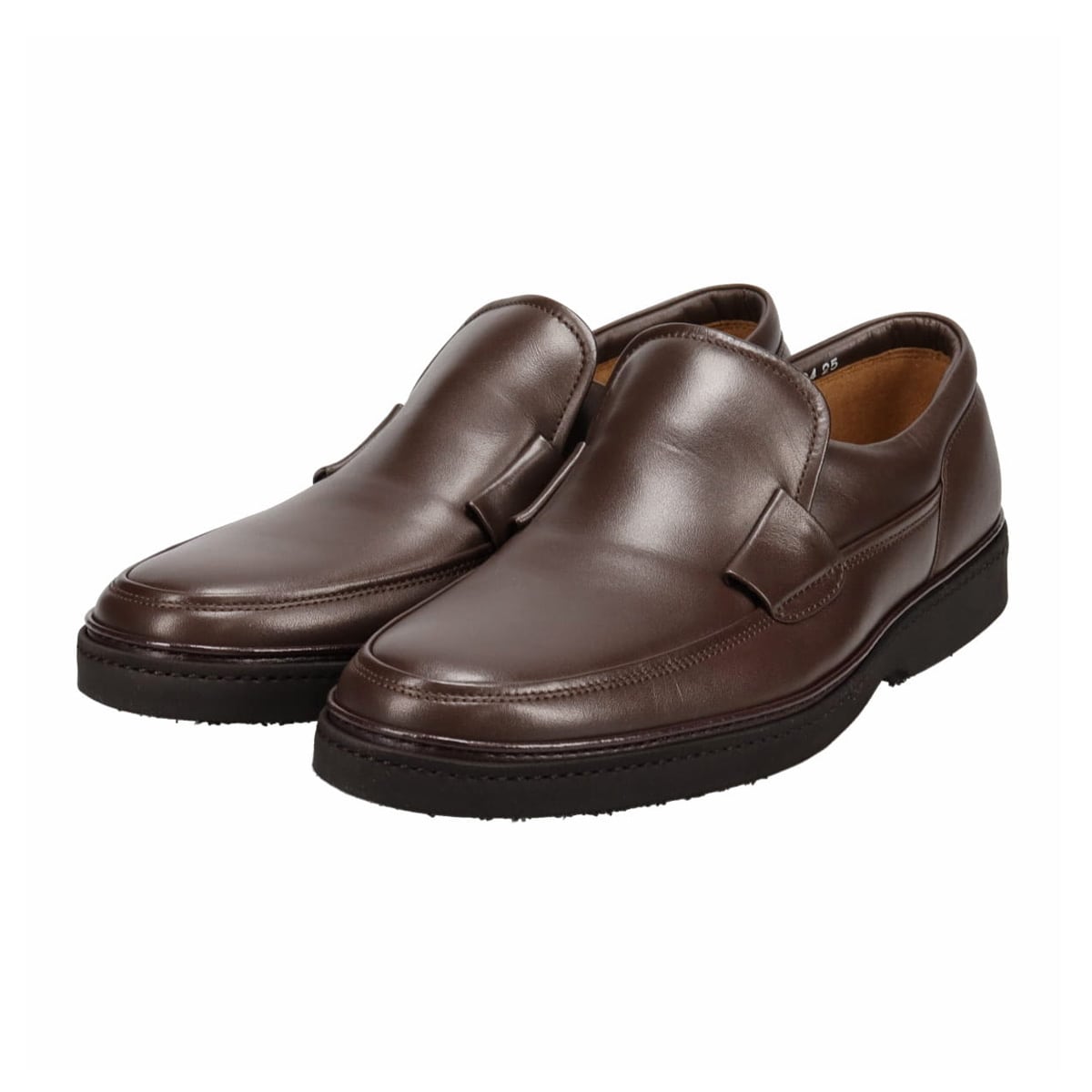 DAKS モカシンカジュアルスリップオンシューズ DA2004 D-BROWN 25.0
