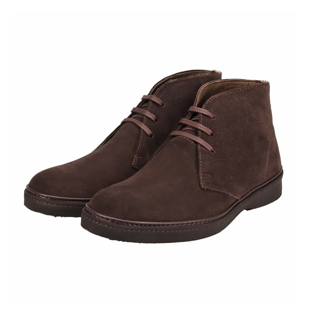 DAKS　レースアップ・ドレスブーツ DA2148 D-BROWN-VELOURS 25.0