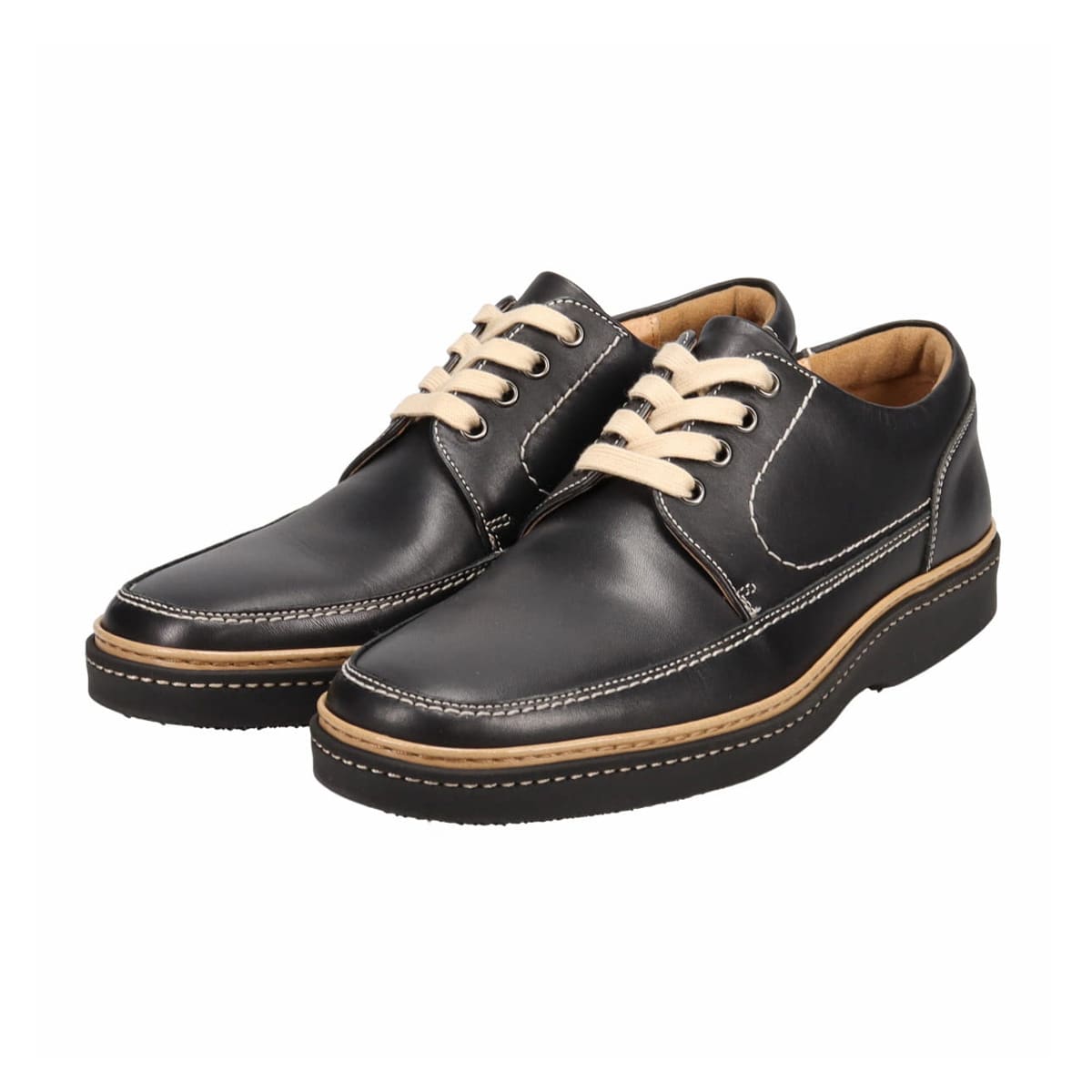 DAKS レースアップ・カジュアルシューズ DA2317 BLACK 25.0