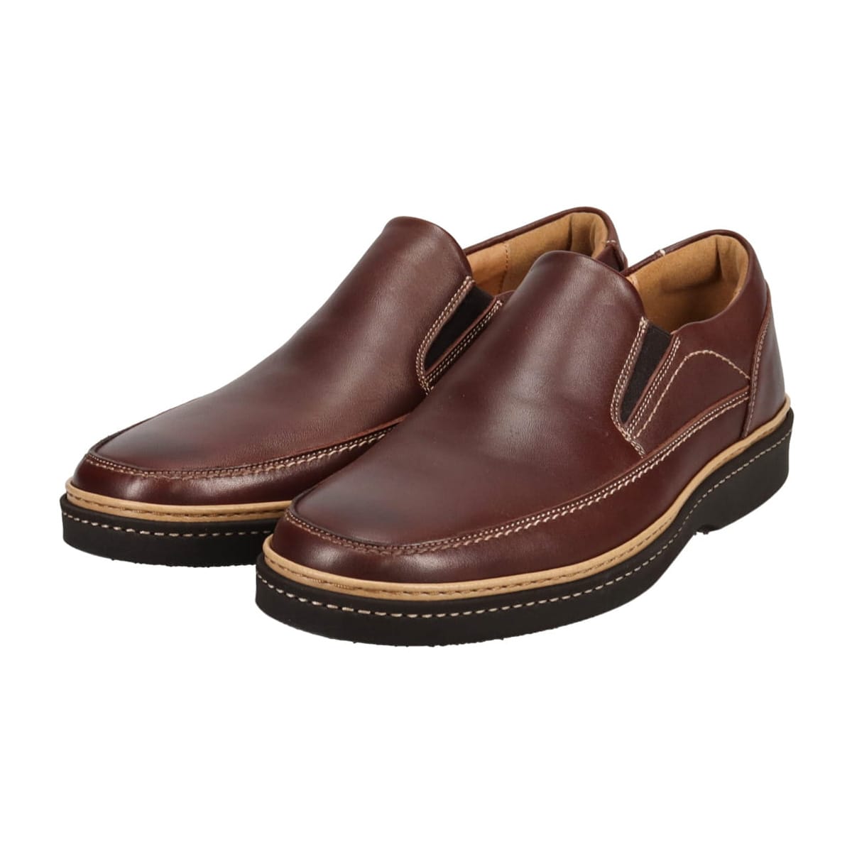 DAKS スリップオン・カジュアルシューズ DA2318 D-BROWN 25.0