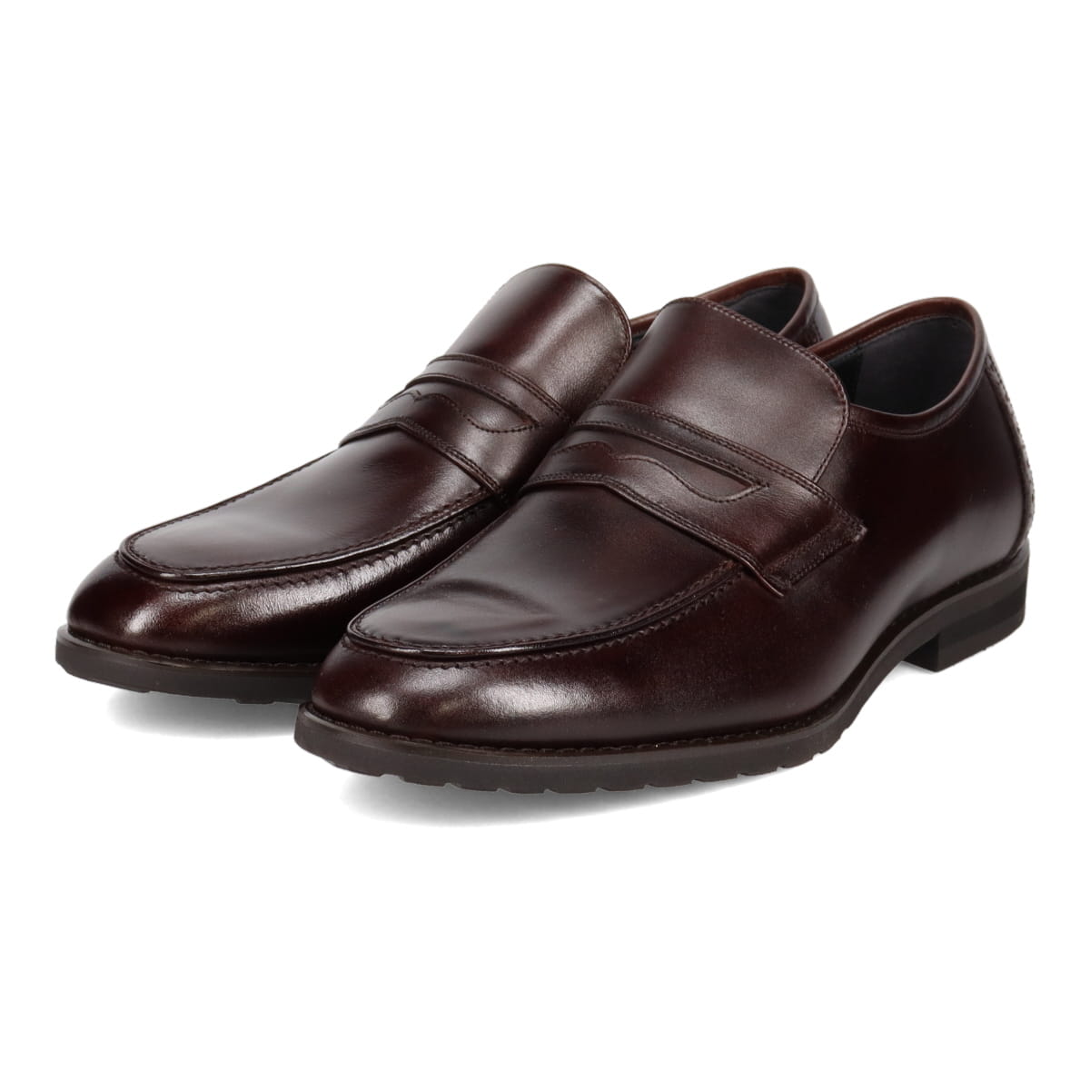 DAKS Uチップスリップオン・ビジネスシューズ　DA2508 D-BROWN 25.0