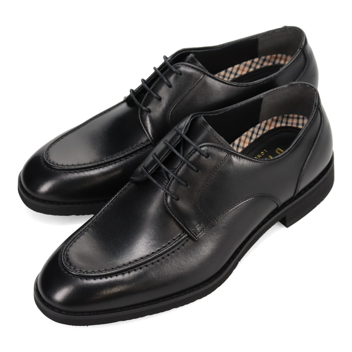 ダックス DAKS 撥水性のスコッチガード仕様 ４E レースアップ ビジネスシューズ　DA3122 BLACK 25.0