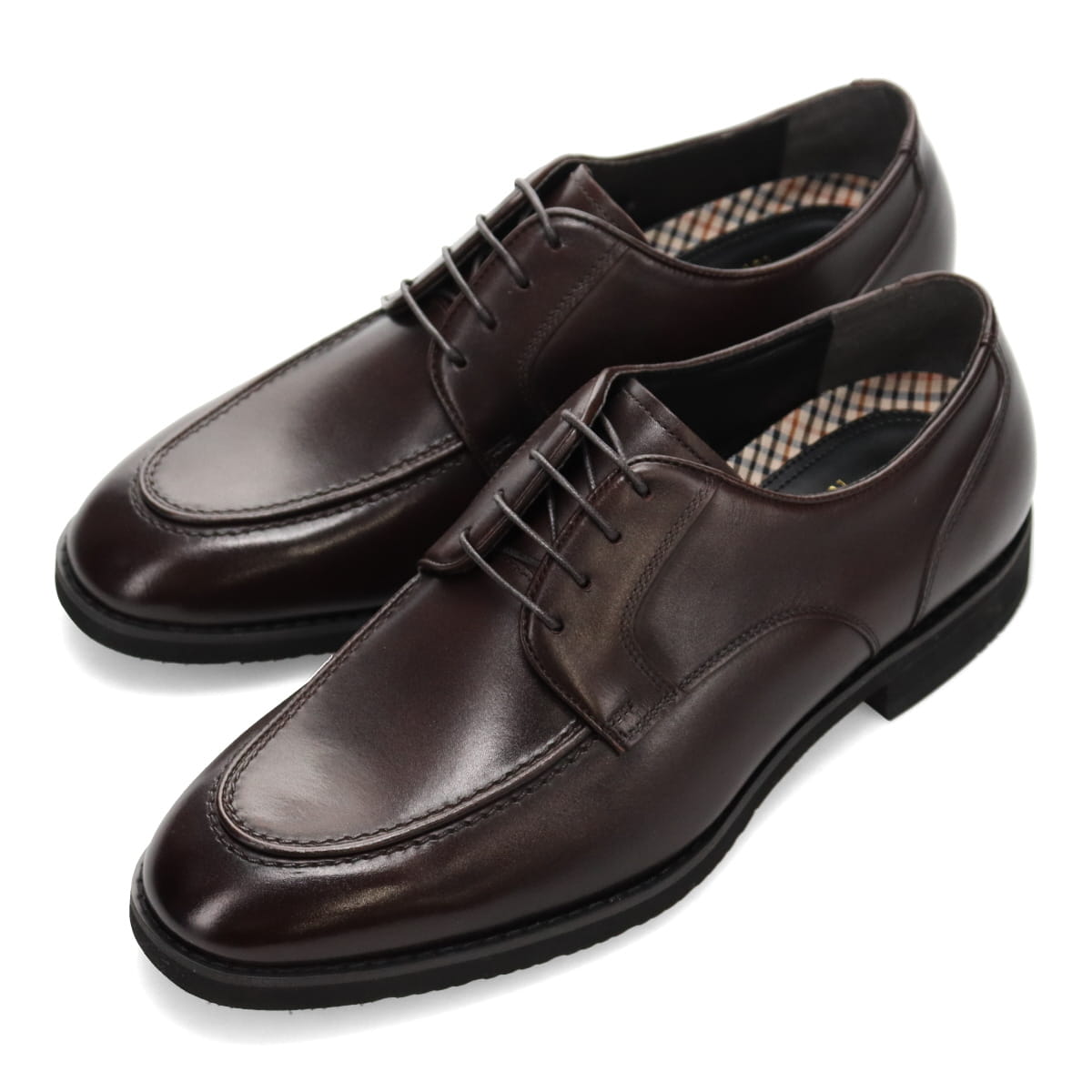 ダックス DAKS 撥水性のスコッチガード仕様 ４E レースアップ ビジネスシューズ　DA3122 D-BROWN 25.0