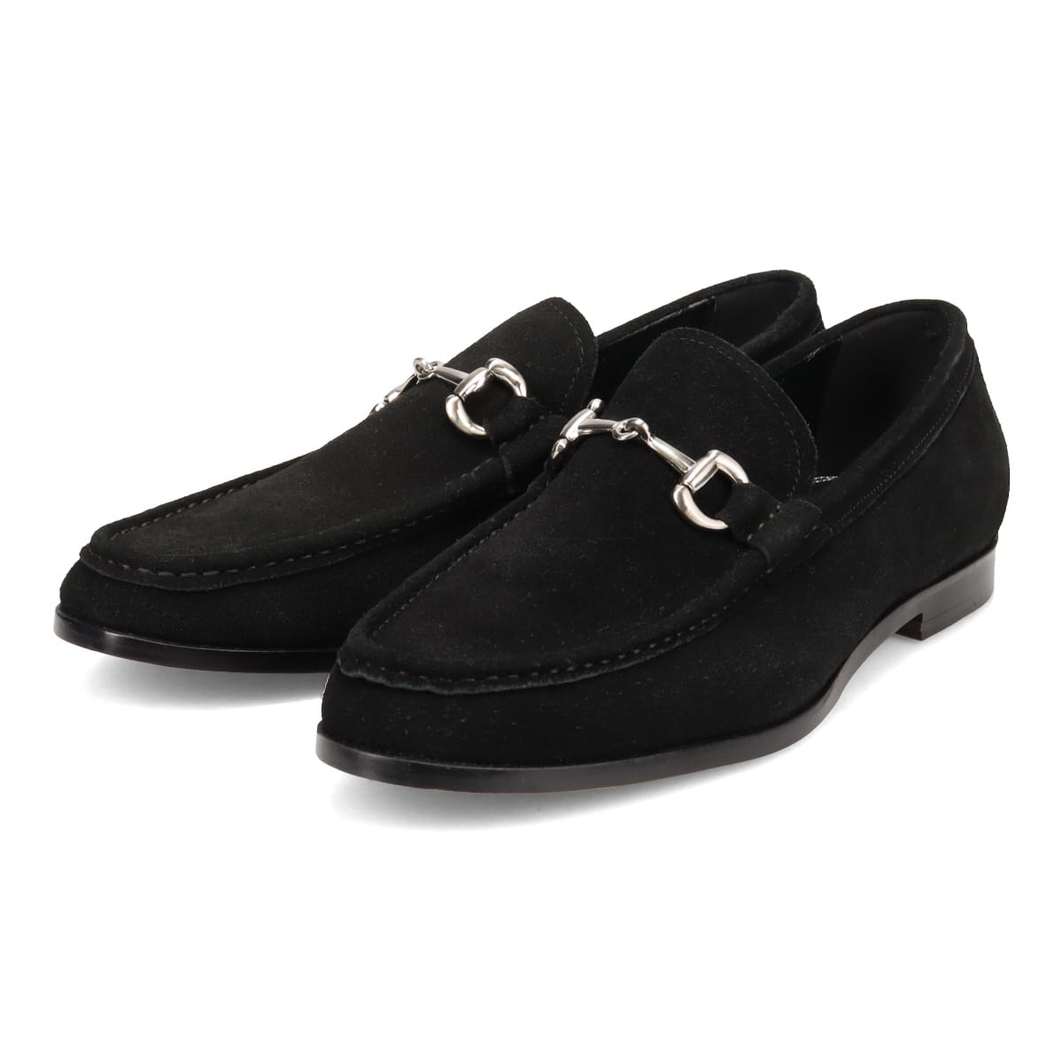 DAKS モカシンビット付きスリップオン・ビジネスシューズ DA5222 BLACK-SILKY 25.0