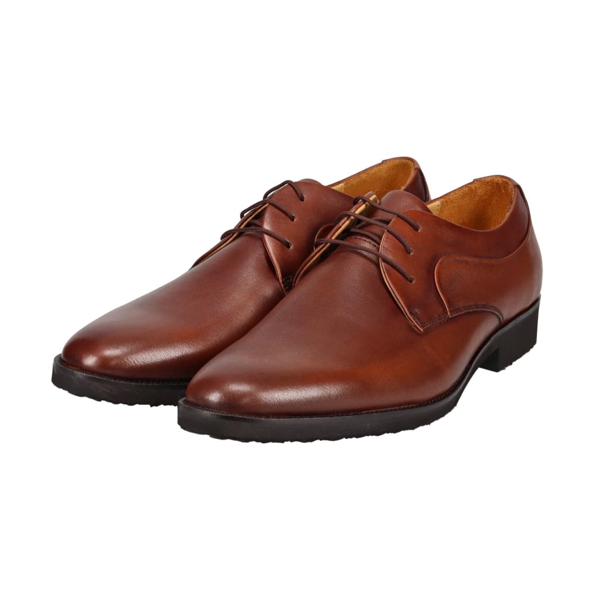 DAKS　外羽根プレーントウ・ビジネスシューズ DA8610 BROWN 25.0