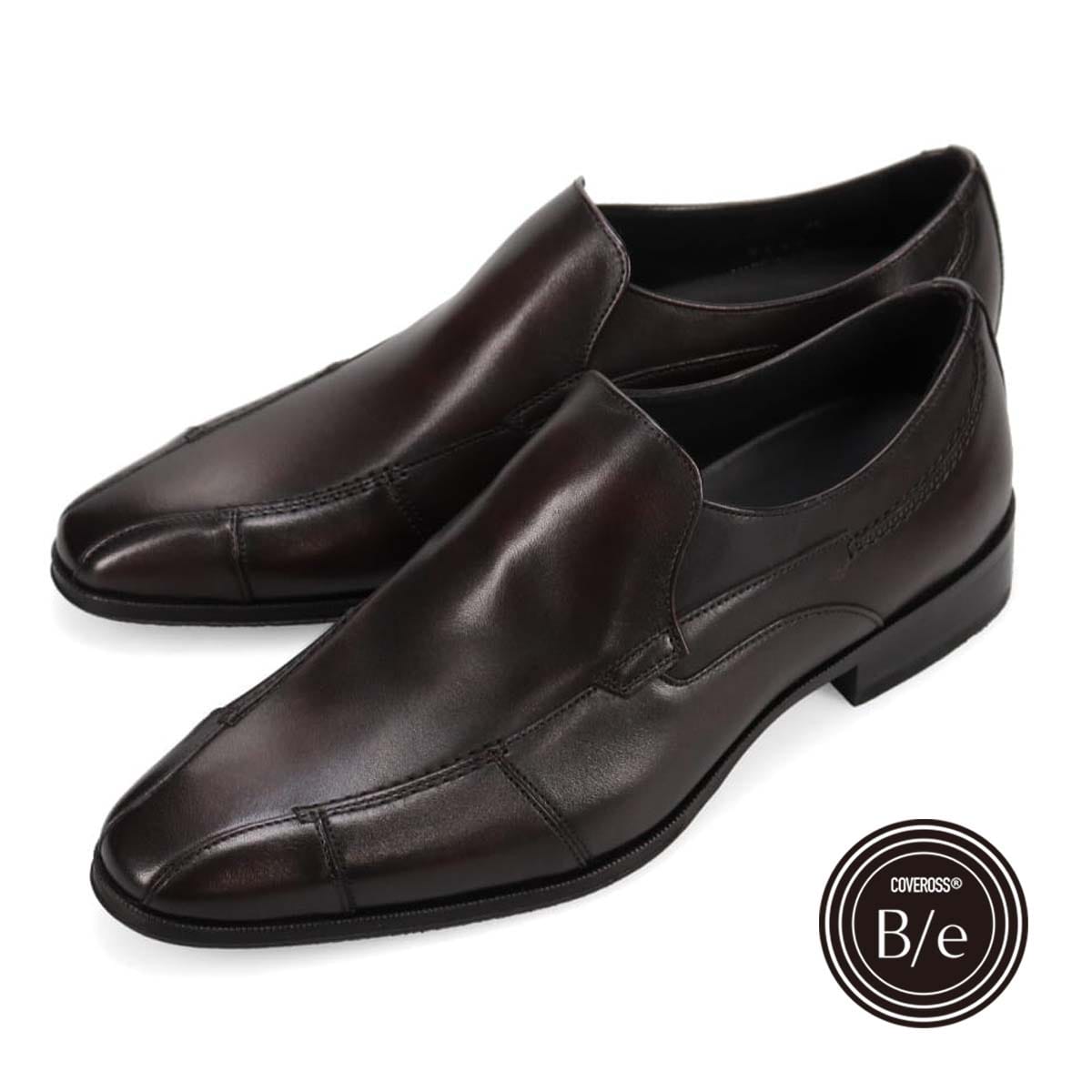 モデロ MODELLO COVEROSS Bee  スワールモカ スリッポンドレスシューズ　DM1602 D-BROWN 25.0