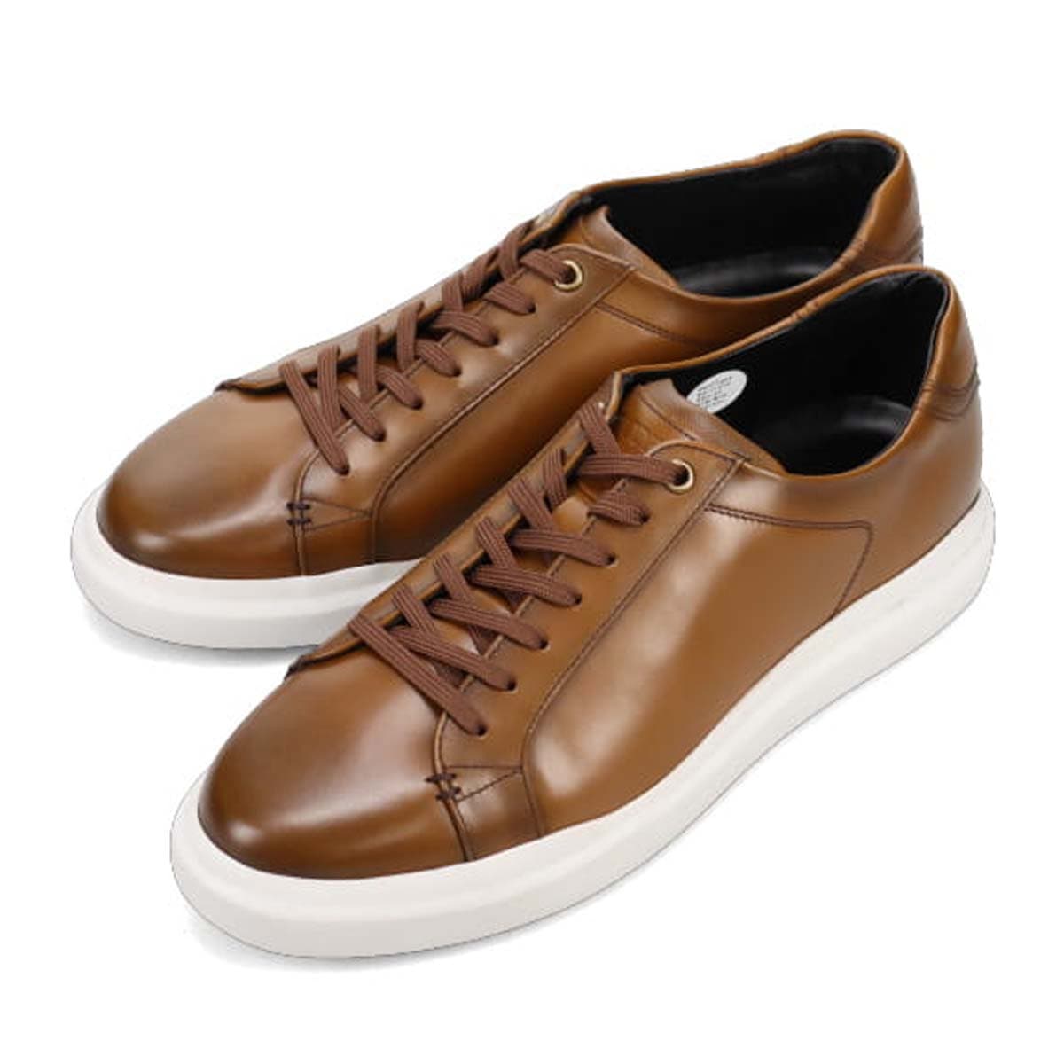 モデロ MODELLO レースアップカジュアルレザースニーカー　DM2751 BROWN 25.0