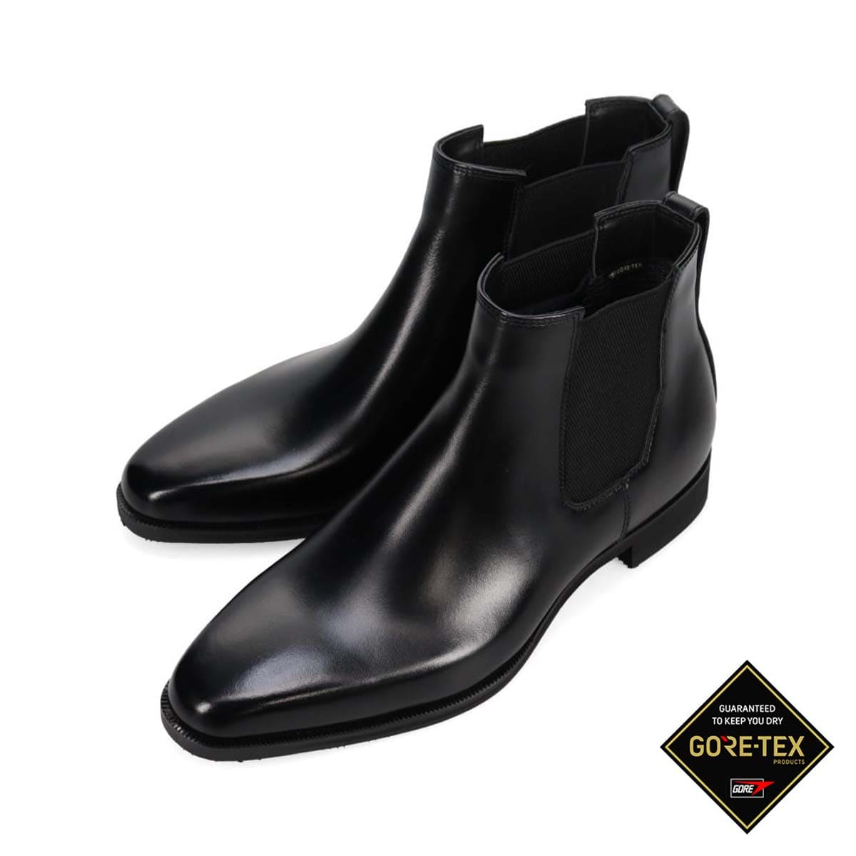 【GORE-TEX】モデロ MODELLO ゴアテックス サイドゴアドレスブーツ　DM2851GH BLACK 25.0