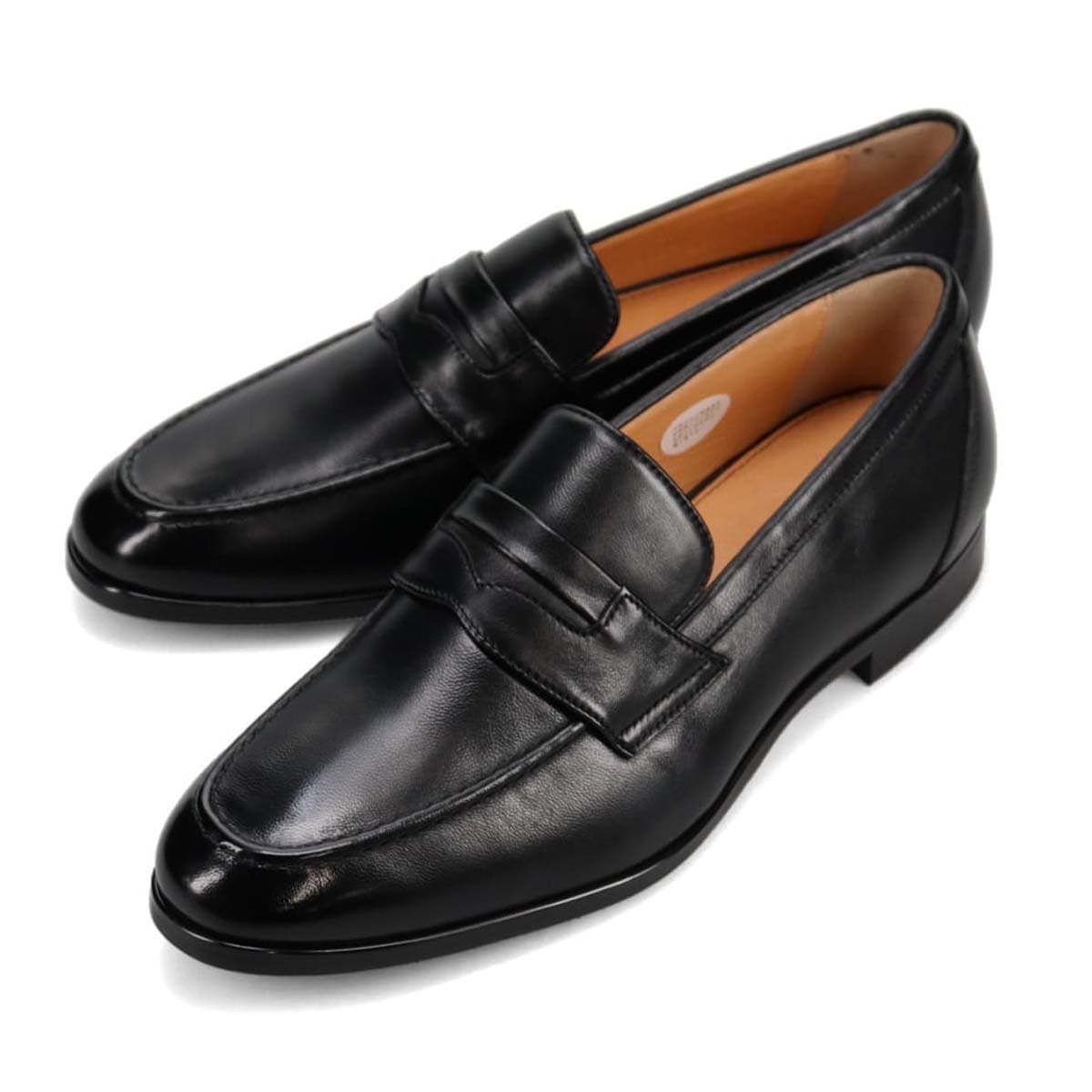世界初のカバロス加工シリーズ　モデロ MODELLO スリッポンシューズ　DM3344 BLACK 25.0
