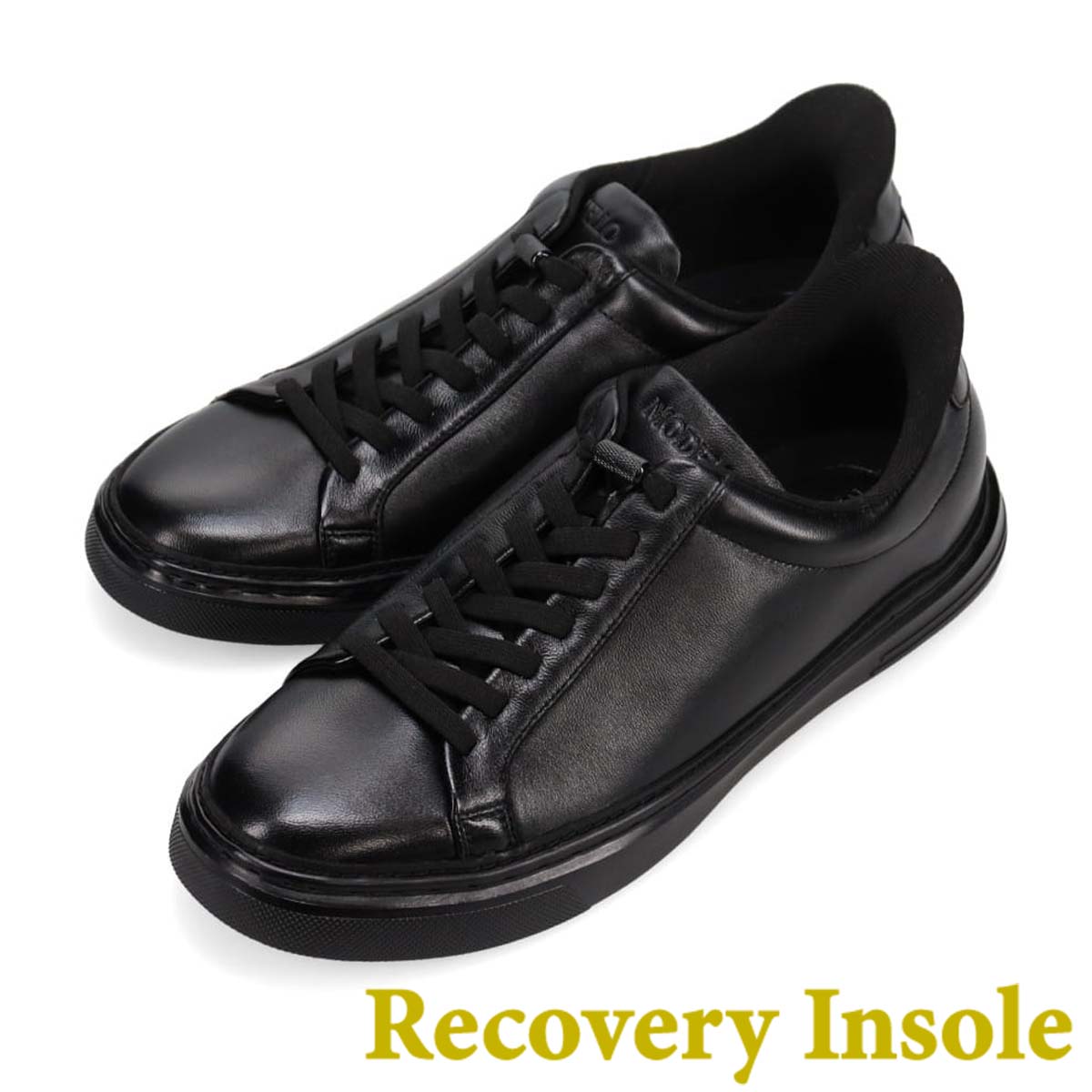 モデロ MODELLO クイックフィット カジュアルレザースニーカー　DM3450R BLACK 25