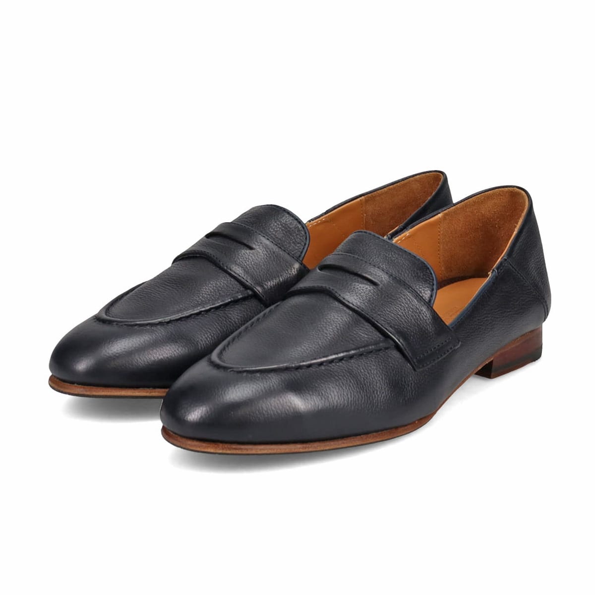 モデロ MODELLO サステナビリティにこだわって作り上げた 踵を踏むことも出来る ローファー　DM5532 NAVY 25.0