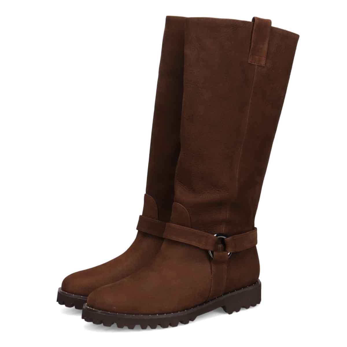 モデロ MODELLO 大人女性が履きこなすエンジニアブーツ　DML1401 D-BROWN-N 23.0